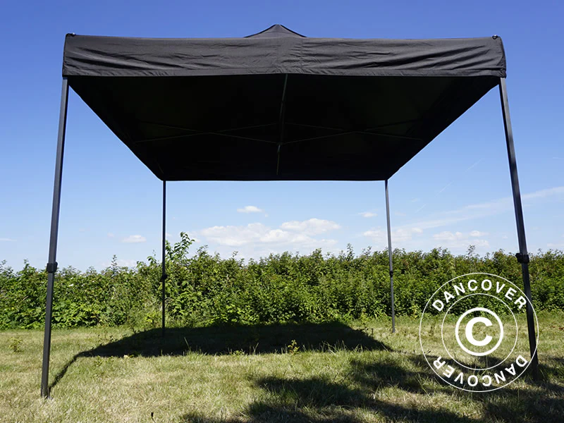 Foldetelt FleXtents Basic v.3, 3x3m Sort - Image 4