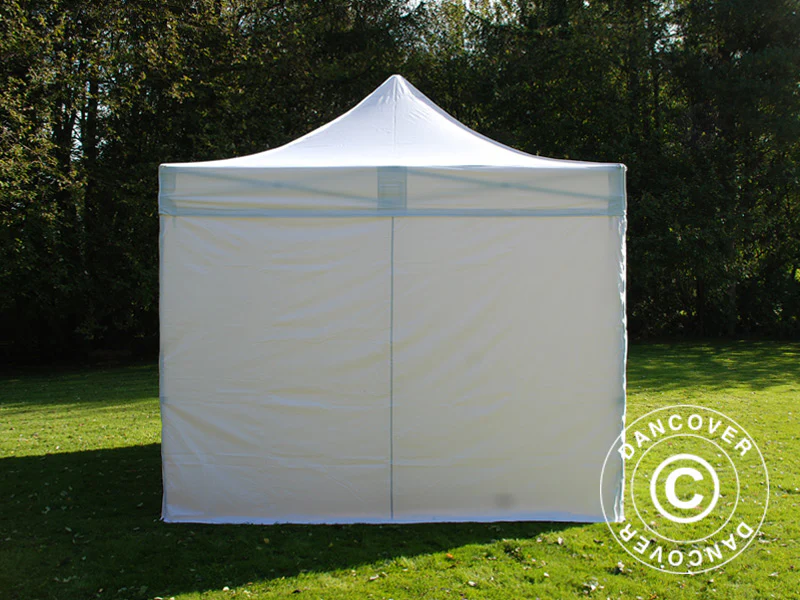 Foldetelt FleXtents Basic v.3, 4x4m Hvid, inkl. 4 sider - Image 6