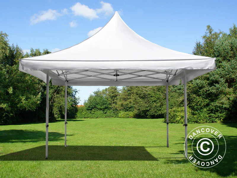 Foldetelt FleXtents Pagoda Xtreme 50 3x3m / (4x4m) Hvid - Image 4