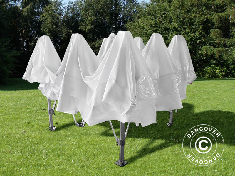 Foldetelt FleXtents Pagoda Xtreme 50 3x3m / (4x4m) Hvid - Image 9