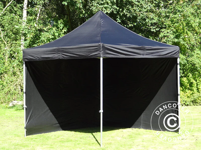 Foldetelt FleXtents PRO 2,5x2,5m Sort, inkl. 4 sider - Image 15