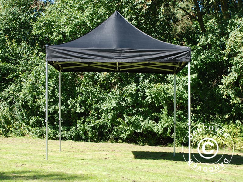 Foldetelt FleXtents PRO 2,5x2,5m Sort, inkl. 4 sider - Image 20