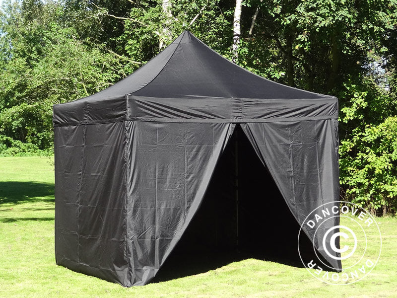 Foldetelt FleXtents PRO 2,5x2,5m Sort, inkl. 4 sider - Image 21