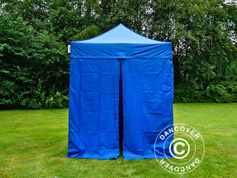 Foldetelt FleXtents PRO 2x2m Blå, inkl. 4 sider - Image 9