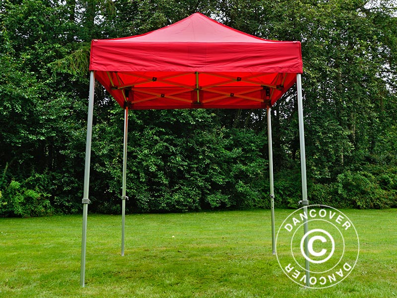 Foldetelt FleXtents PRO 2x2m Rød - Image 3
