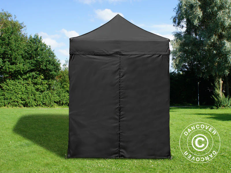 Foldetelt FleXtents PRO 2x2m Sort, inkl. 4 sider - Image 7