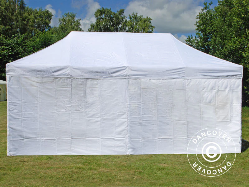 Foldetelt FleXtents PRO 3,5x7m Hvid, inkl. 6 sider - Image 4