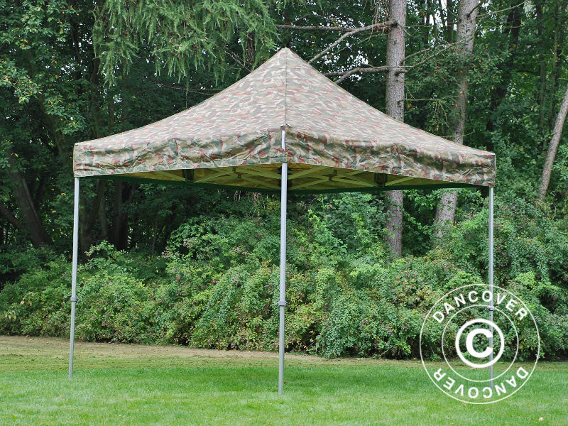Foldetelt FleXtents PRO 3x3m Camouflage/Militær - Image 4