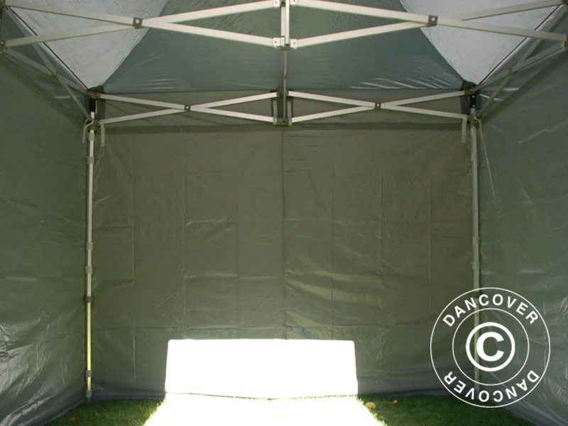 Foldetelt FleXtents PRO 3x3m Grå, inkl. 4 sider - Image 15