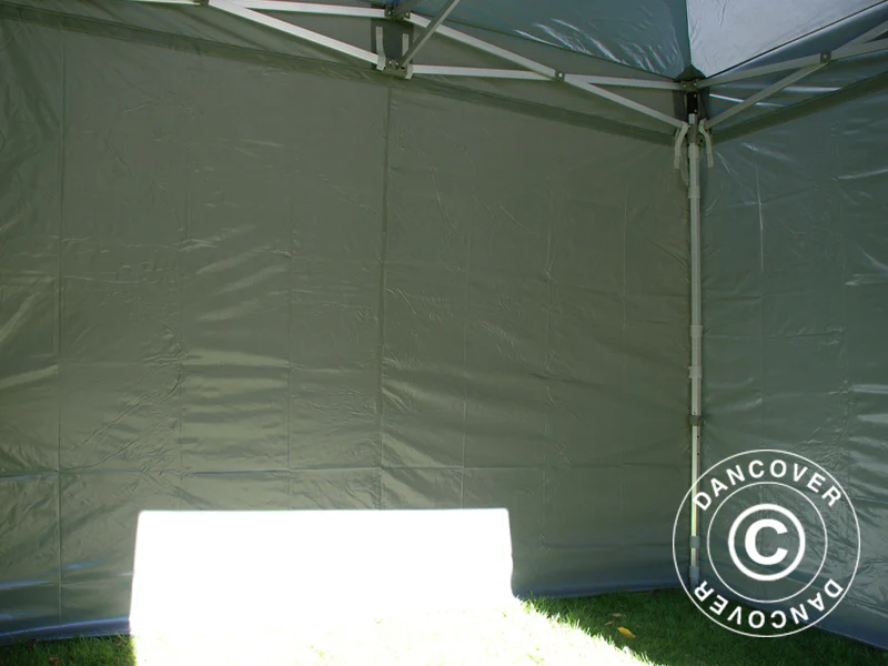 Foldetelt FleXtents PRO 3x3m Grå, inkl. 4 sider - Image 16