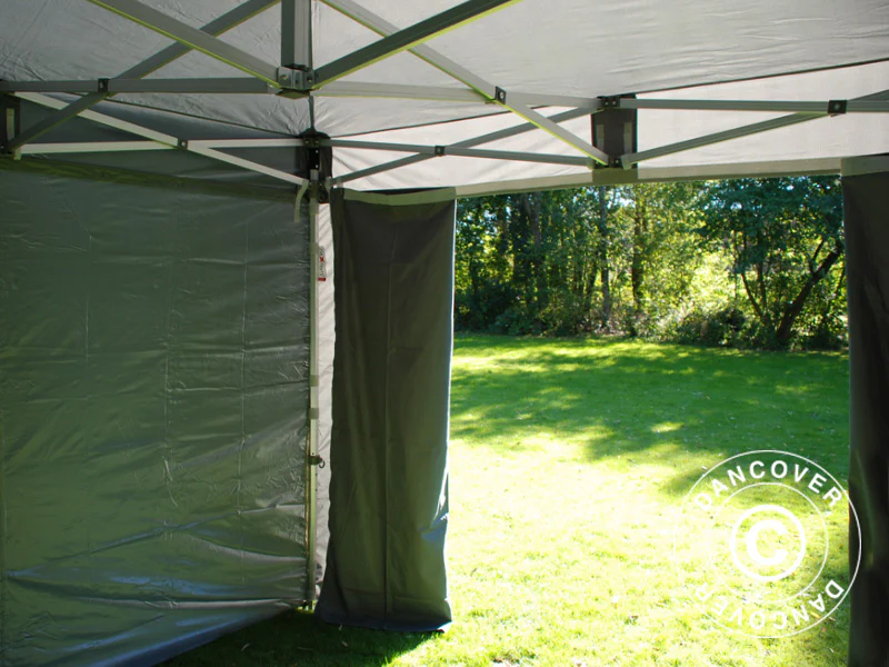 Foldetelt FleXtents PRO 3x3m Grå, inkl. 4 sider - Image 19