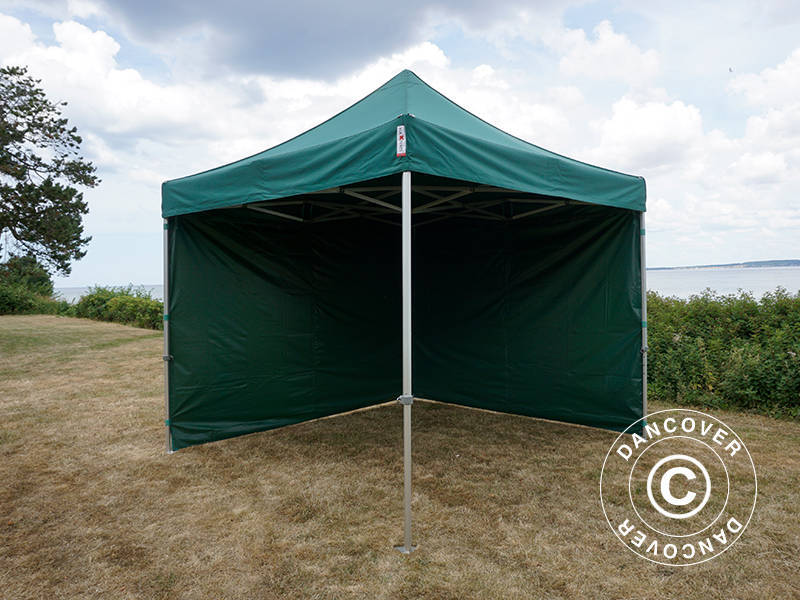 Foldetelt FleXtents PRO 3x3m Grøn, inkl. 4 sider - Image 11