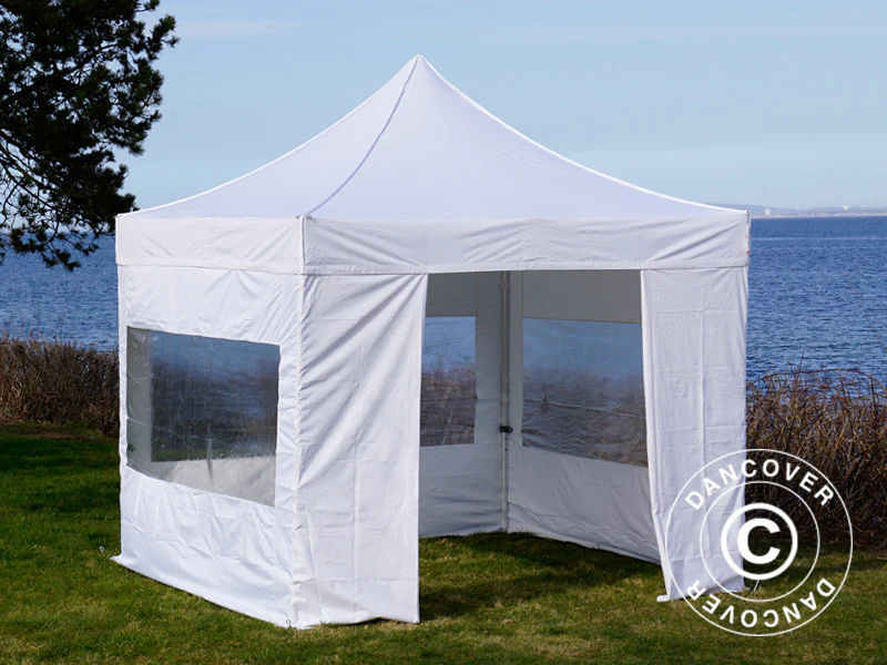 Foldetelt FleXtents PRO 3x3m Hvid,  inkl. 4 sider - Image 21
