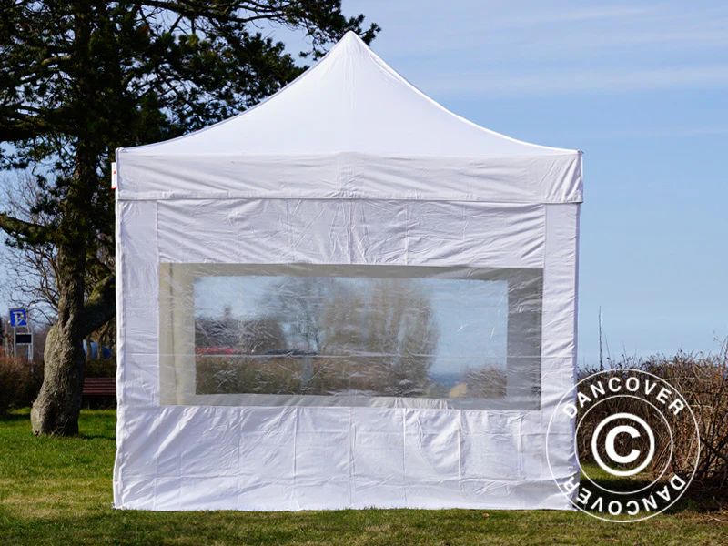 Foldetelt FleXtents PRO 3x3m Hvid,  inkl. 4 sider - Image 22