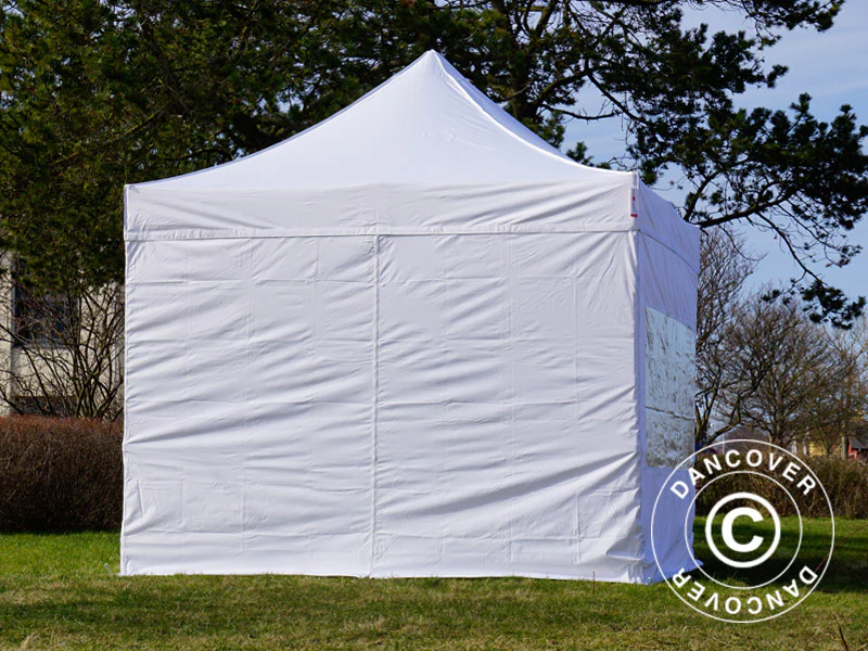 Foldetelt FleXtents PRO 3x3m Hvid,  inkl. 4 sider - Image 27