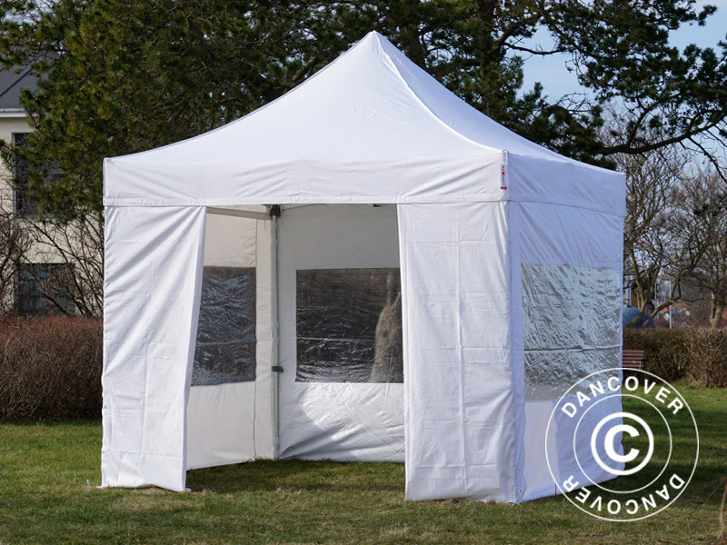 Foldetelt FleXtents PRO 3x3m Hvid,  inkl. 4 sider - Image 29