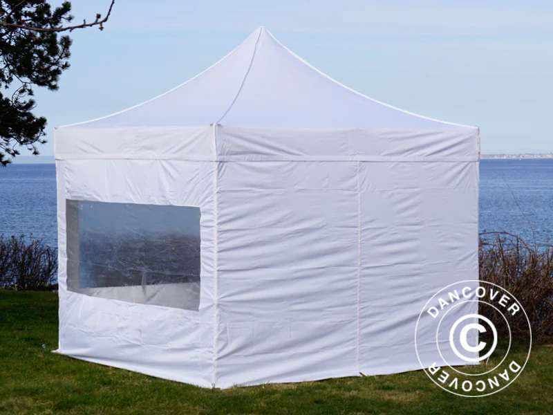 Foldetelt FleXtents PRO 3x3m Hvid,  inkl. 4 sider - Image 7