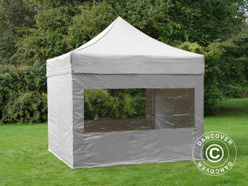 Foldetelt FleXtents PRO 3x3m Latte, inkl. 4 sider - Image 10