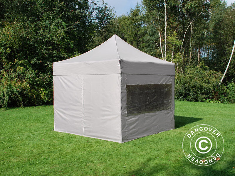 Foldetelt FleXtents PRO 3x3m Latte, inkl. 4 sider - Image 13