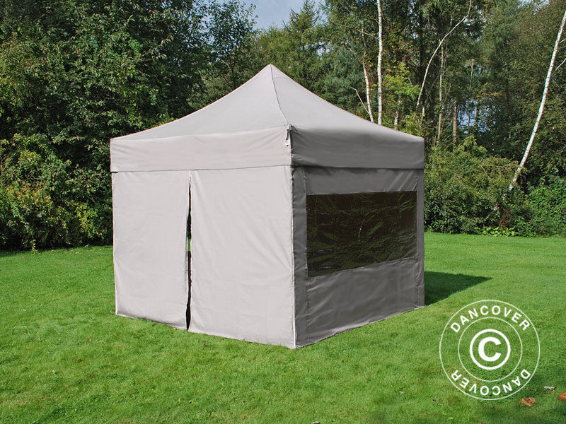 Foldetelt FleXtents PRO 3x3m Latte, inkl. 4 sider - Image 14