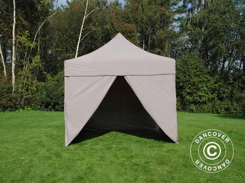 Foldetelt FleXtents PRO 3x3m Latte, inkl. 4 sider - Image 15