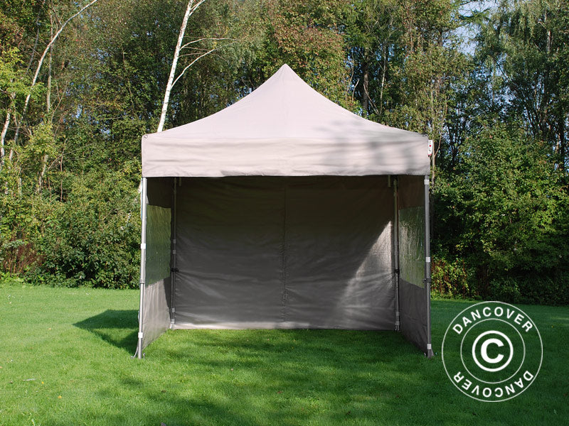 Foldetelt FleXtents PRO 3x3m Latte, inkl. 4 sider - Image 5