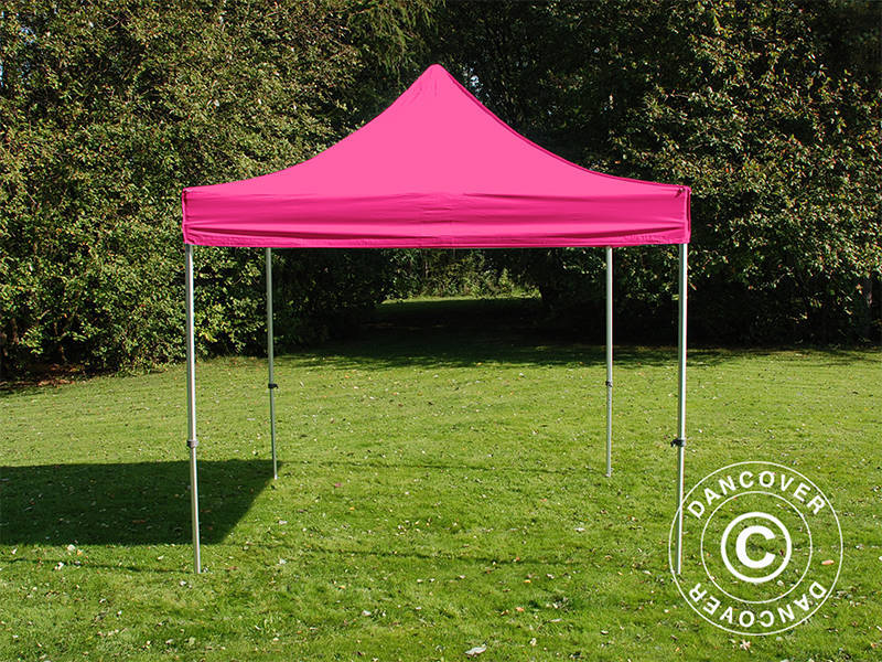 Foldetelt FleXtents PRO 3x3m Lyserød, inkl. 4 sider - Image 5