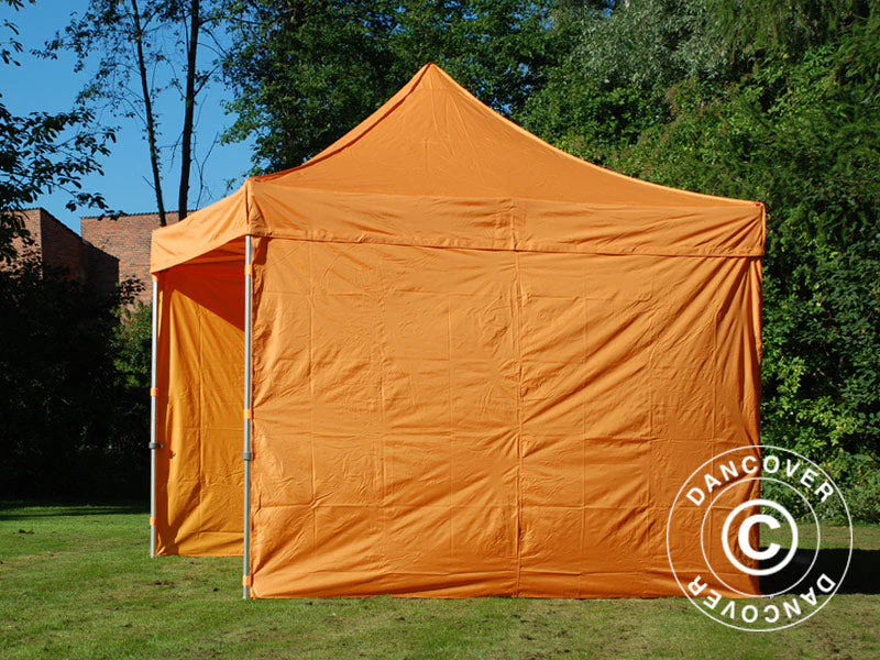 Foldetelt FleXtents PRO 3x3m Orange, inkl. 4 sider - Image 15
