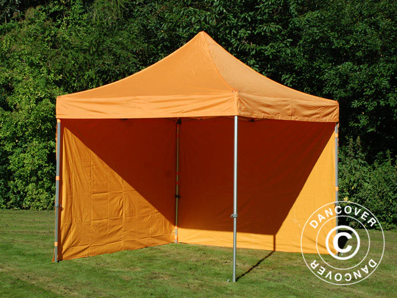Foldetelt FleXtents PRO 3x3m Orange, inkl. 4 sider - Image 18