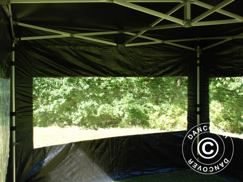 Foldetelt FleXtents PRO 3x3m Sort, inkl. 4 sider - Image 33