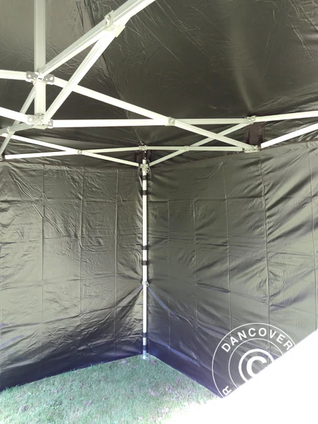 Foldetelt FleXtents PRO 3x3m Sort, inkl. 4 sider - Image 19