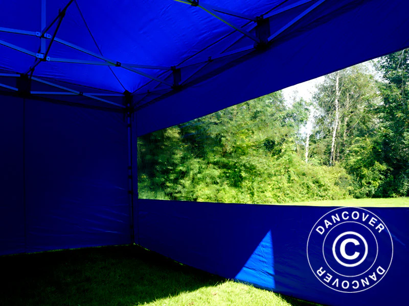 Foldetelt FleXtents PRO 3x4,5m Blå, inkl. 4 sider - Image 14