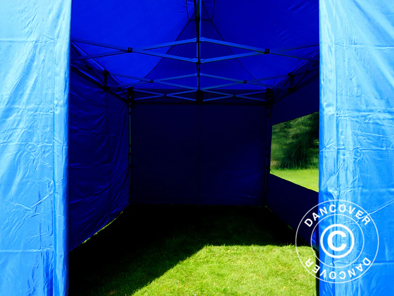 Foldetelt FleXtents PRO 3x4,5m Blå, inkl. 4 sider - Image 15