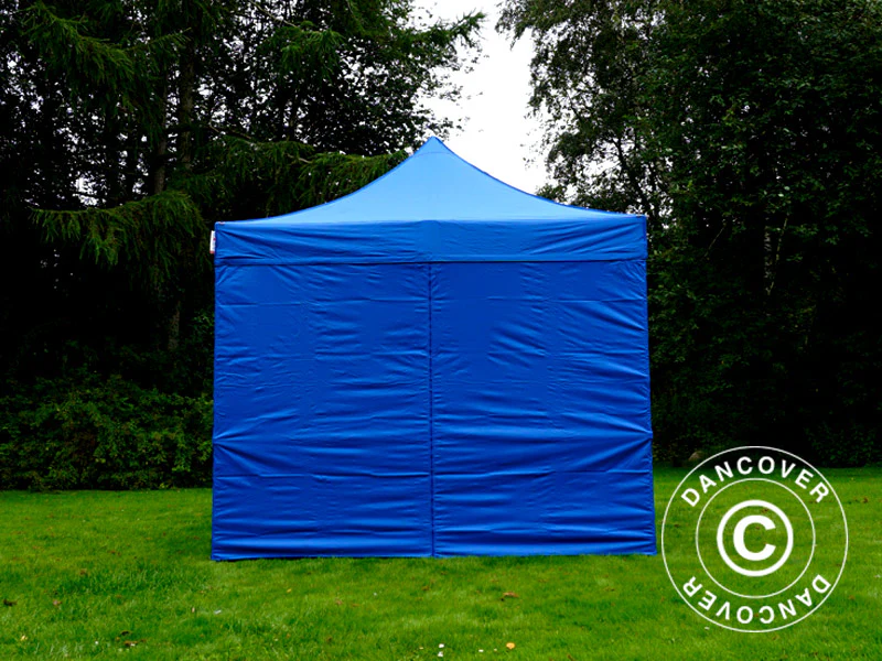 Foldetelt FleXtents PRO 3x4,5m Blå, inkl. 4 sider - Image 2