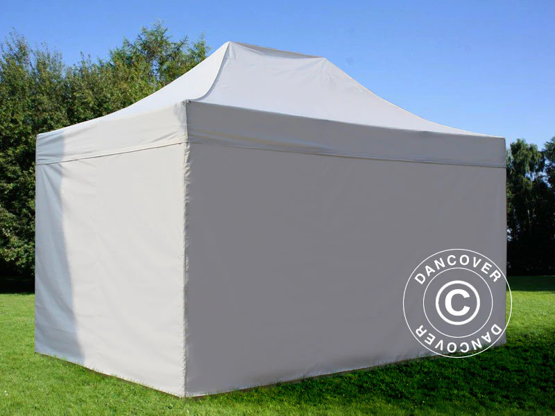 Foldetelt FleXtents PRO 3x4,5m Hvid, inkl. 4 sider - Image 2
