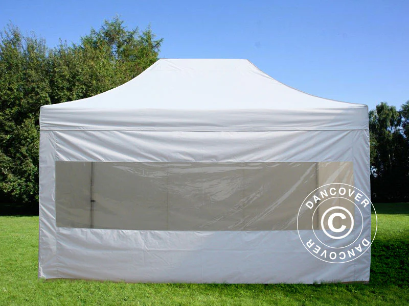 Foldetelt FleXtents PRO 3x4,5m Hvid, inkl. 4 sider - Image 4