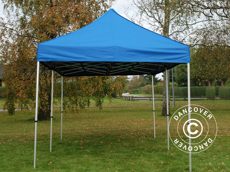 Foldetelt FleXtents PRO 3x6m Blå, inkl. 6 sider - Image 5