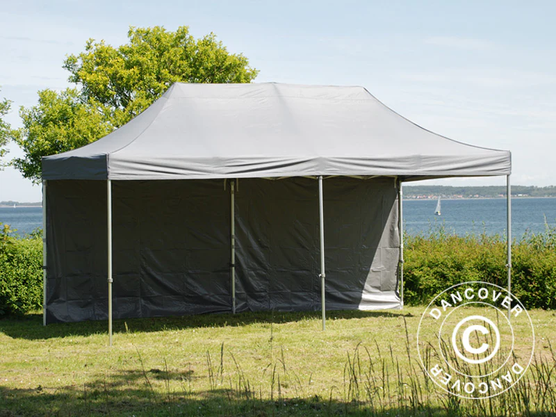 Foldetelt FleXtents PRO 3x6m Grå, inkl. 6 sider - Image 13
