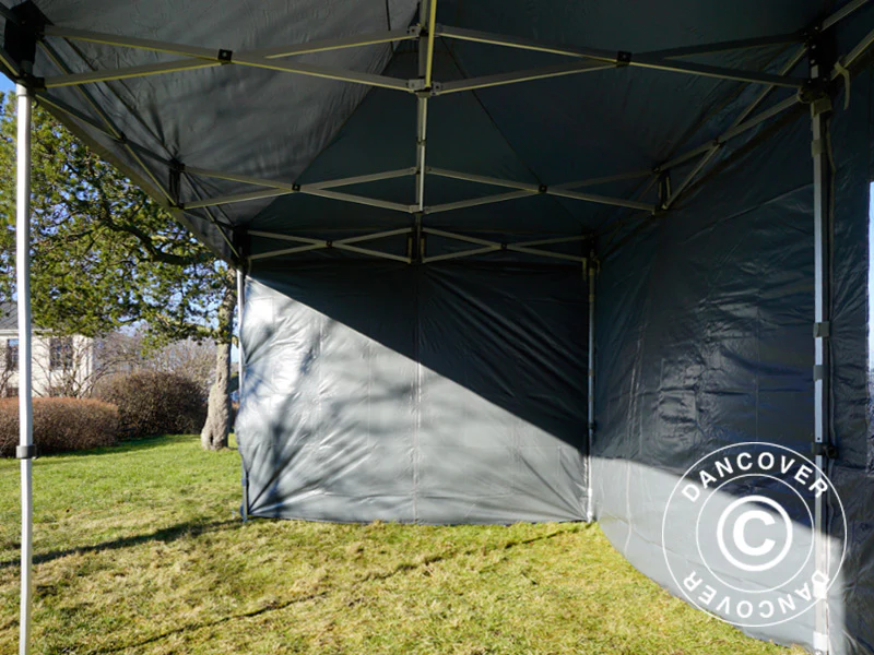 Foldetelt FleXtents PRO 3x6m Grå, inkl. 6 sider - Image 51