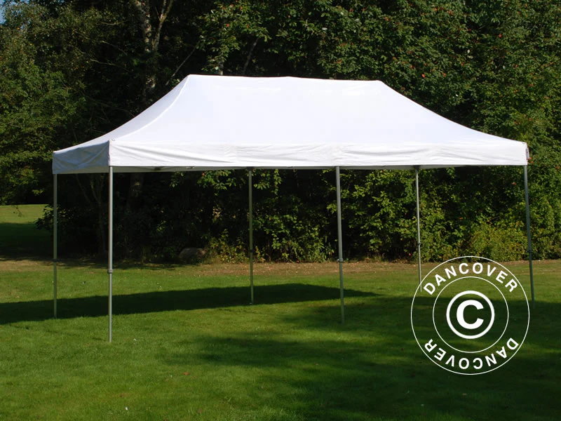 Foldetelt FleXtents PRO 3x6m Hvid, Brandhæmmende - Image 2