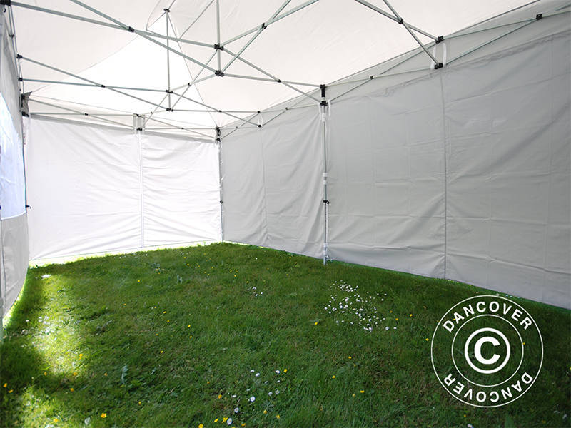 Foldetelt FleXtents PRO 3x6m Hvid, inkl. 6 sider - Image 13