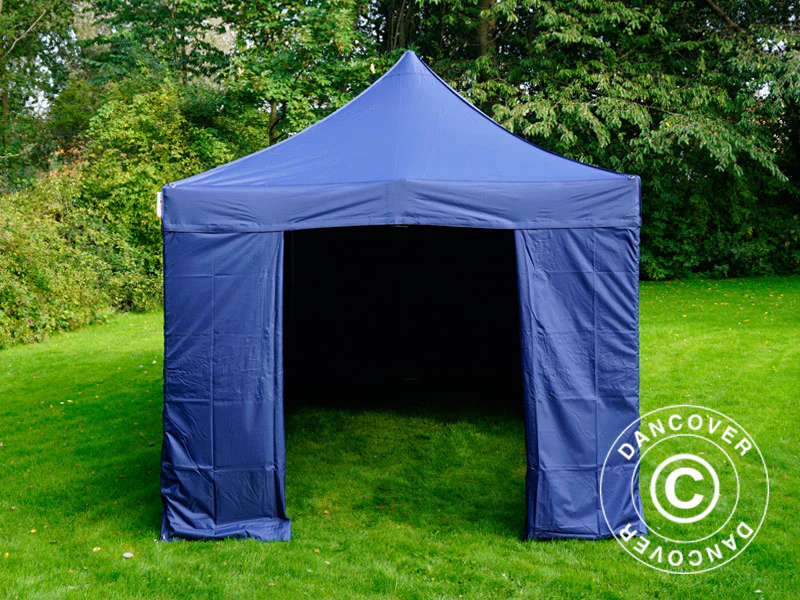 Foldetelt FleXtents PRO 3x6m Mørk blå, inkl. 6 sider - Image 6