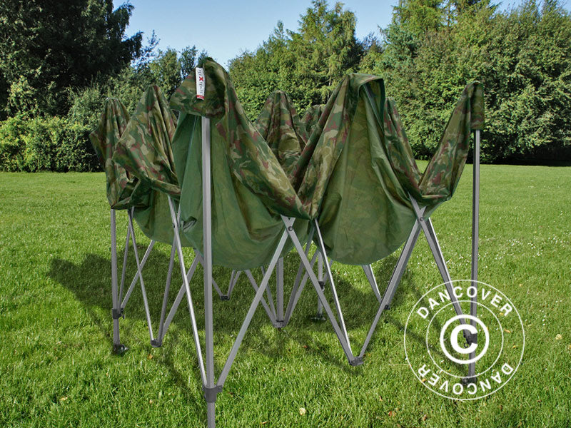 Foldetelt FleXtents PRO 4x4m Camouflage/Militær - Image 5