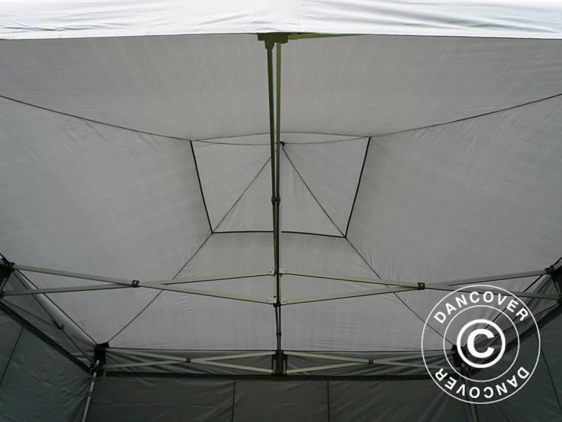 Foldetelt FleXtents PRO 4x4m Grå, inkl. 4 sider - Image 18
