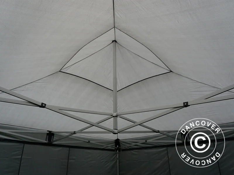 Foldetelt FleXtents PRO 4x4m Grå, inkl. 4 sider - Image 20