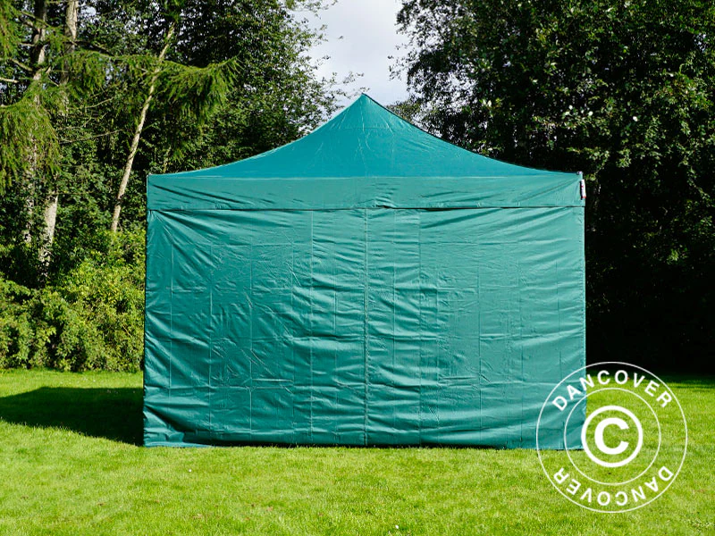Foldetelt FleXtents PRO 4x4m Grøn, inkl. 4 sider - Image 3