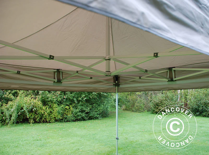 Foldetelt FleXtents PRO 4x4m Latte, inkl. 4 sider - Image 7