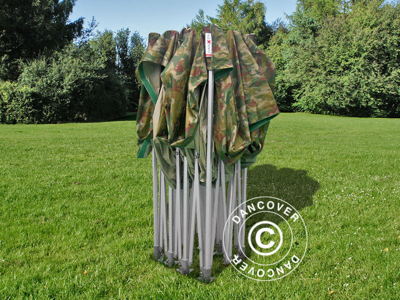 Foldetelt FleXtents PRO 4x6m Camouflage/Militær, inkl. 8 sider - Image 24