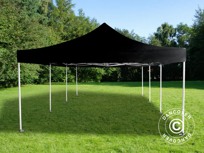 Foldetelt FleXtents PRO 4x6m Sort, inkl. 8 sider - Image 7