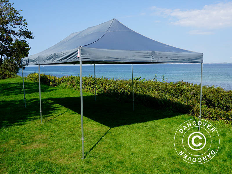 Foldetelt FleXtents PRO 4x8m Grå, inkl. 6 sider - Image 53